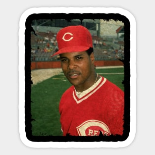 Barry Larkin in Cincinnati Reds Sticker